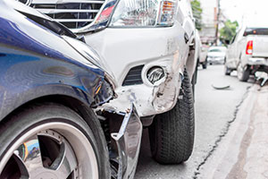 Rear-end car accident