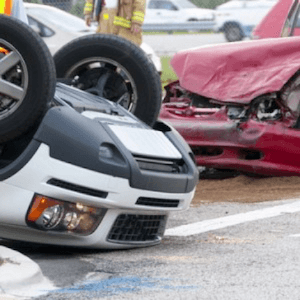 Improper Lane Changes Causes Car Crash