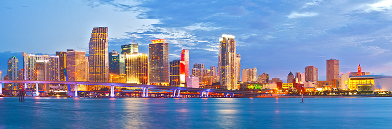 Miami Florida Skyline